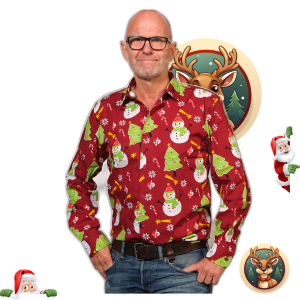 Chemise De Noël – Bonhomme De Neige