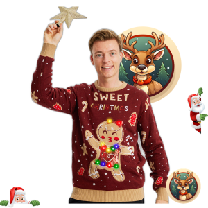 Femme de biscuits mignonne – Homme