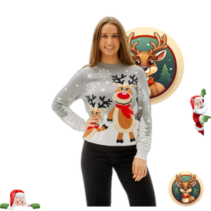 Cute Pull De Noël – Femme.