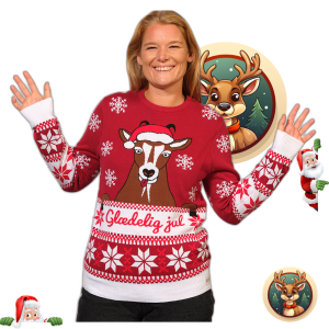 Le Pull De Noël De L’Aide D’urgence De L’Église Populaire – Femme.