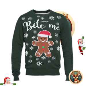 Bite Me Pull De Noël – Enfants.