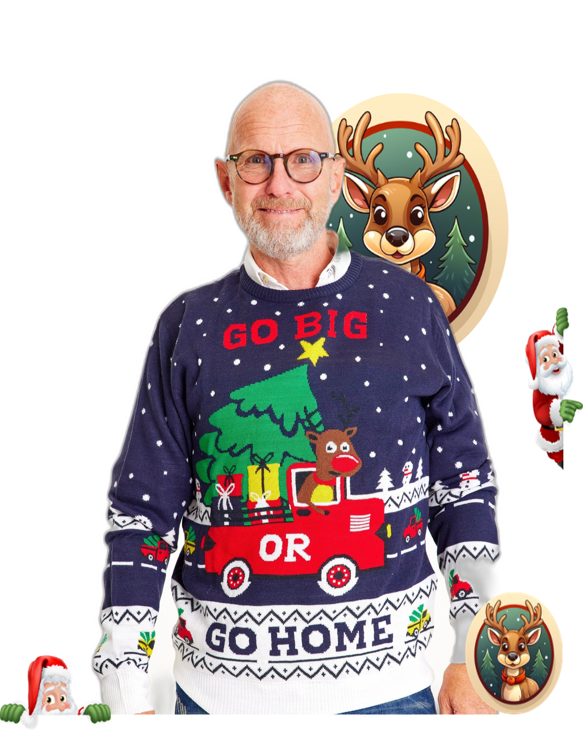 Aller grand ou rentrer à la maison – Homme