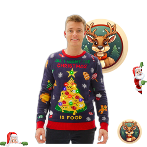 Tout ce que je veux pour Noël, c’est la nourriture – Homme