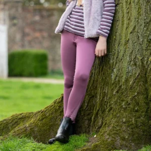 Pantalon déquitation fille HKM Alva full grip