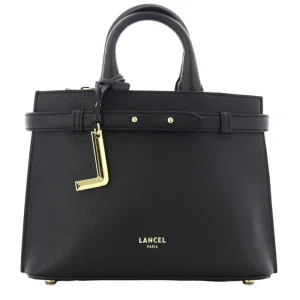 Sac porté main S Faubourg cuir Lancel – noir