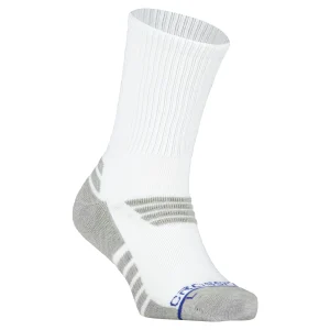 Tempo |  Men's 10" Crew Socks - White/Grey