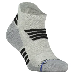Tempo |  Men's Low Cut Socks - Grey/Black