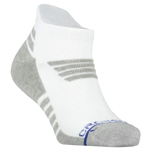 Tempo |  Men's Low Cut Socks - White/Grey